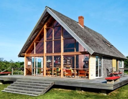 Házak építése skandináv stílusban saját kezükben