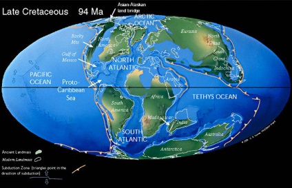 A existat un continent de istorie a gondwanei, kerkinitida evpatoria din cele mai vechi timpuri, până în zilele noastre