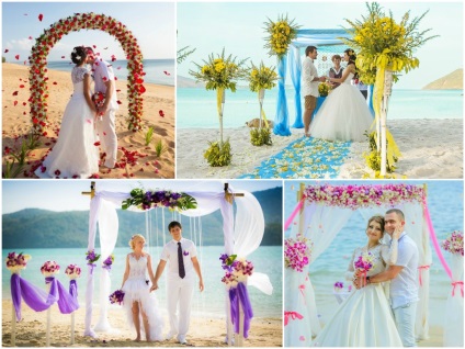 Esküvői ceremónia a Phuket ünnepi rendezvényen
