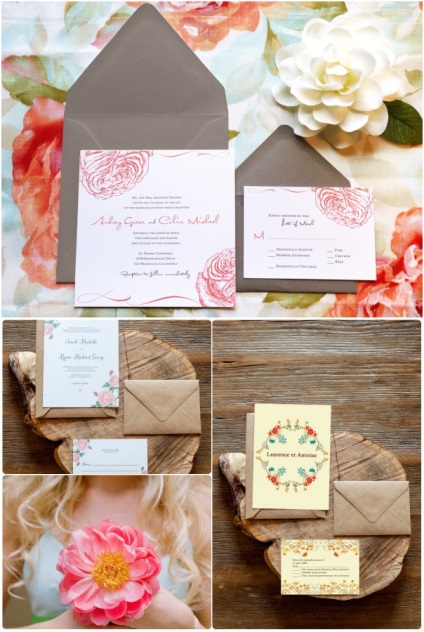 Tendințe de nunta în printul floral din 2014