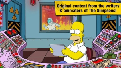 Simpsons a lovit în hacked în download Android