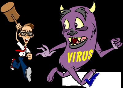 Eliminarea virușilor de pe computer utilizând software antivirus și manual
