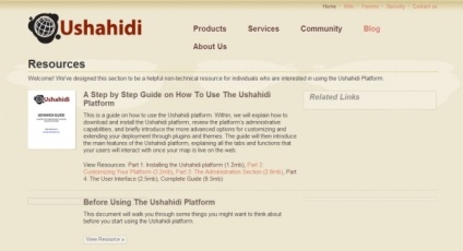 Ushahidi »- az első számú platform a crowdsourcing projektekhez