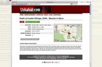 Ushahidi »- platforma numărul unu pentru proiectele aglomerate