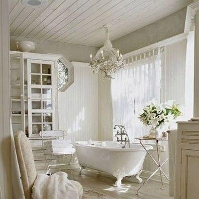 Baie în stilul vintage-ului și romantismului shebbie-chic - blog despre designul interior - topproject studio