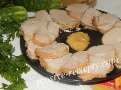 Ham otthon recept egy fotót