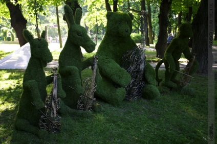 Expoziția de amenajare a peisajelor Grădinile Imperiale din Rusia (Sankt-Petersburg)