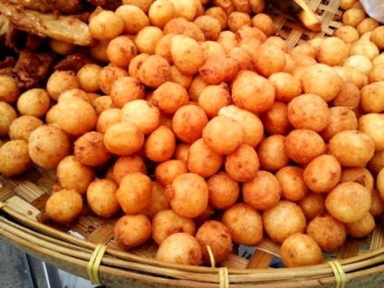 Fried balls de cartof - reteta thailand bucătăria asia