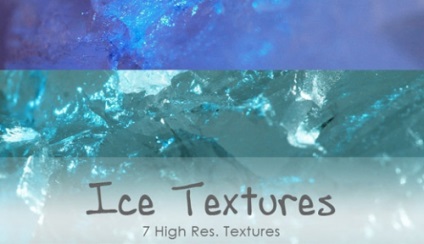 40 Texturi gheață libere și la îndemână