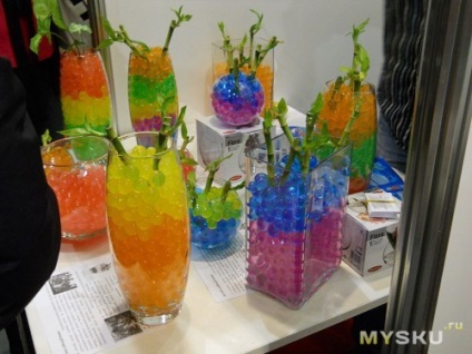 9-Bag nutritiv magic colorat - hidratant cristal de apă jeleu noroi de marmură bile de vază bile