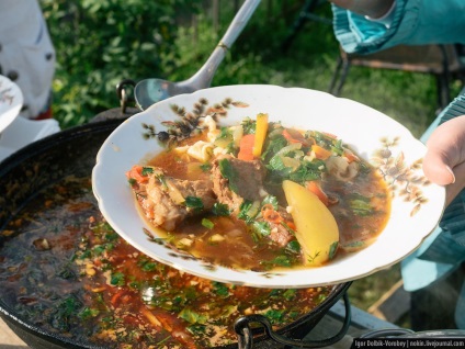 Alternativă la kebabs shish gătit la miza - știri în fotografii