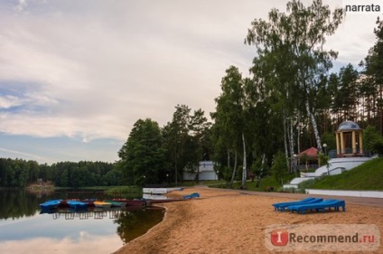 Baza de recreere este mare, Belarus, krupenino, regiunea Vitebsk - 