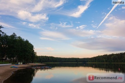 Baza de recreere este mare, Belarus, krupenino, regiunea Vitebsk - 