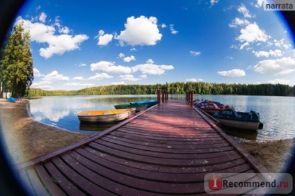 Baza de recreere este mare, Belarus, krupenino, regiunea Vitebsk - 