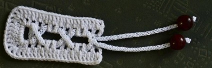 Medalioane alb crose croșetat
