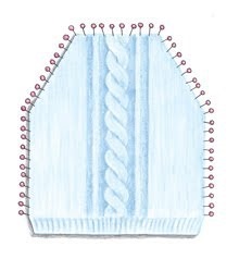 Blocare acrilice - tricotat - țară mamă