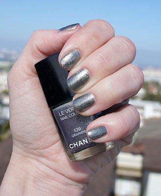 Blondycandy blog chanel graphite le vernis nr. 529