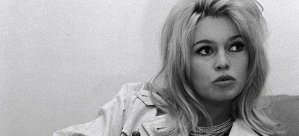 Brigitte Bardot az ifjúságában