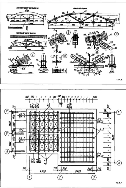 Desene ale structurilor și ansamblurilor din lemn, descărcări desene, diagrame, desene, modele, documentație tehnică