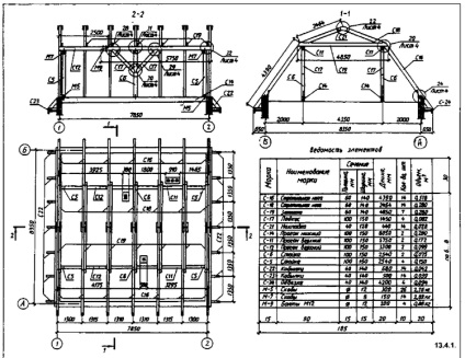 Desene ale structurilor și ansamblurilor din lemn, descărcări desene, diagrame, desene, modele, documentație tehnică