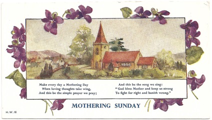 Ziua Mamei în Marea Britanie Postul Mare, Postul și Cadoul de Marzipan, Anglomania