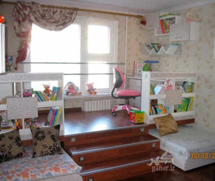 Sala pentru copii pentru două fete, 78 de fotografii de design pentru copii