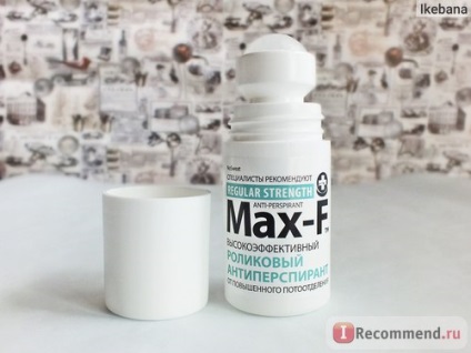 Deodorant-antiperspirant max-f rezistență obișnuită 15% - 