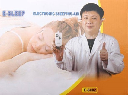 Elektronikus serkentő az álmatlanság számára