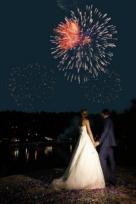 Focuri de artificii - finalul nuntii tale
