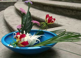 Ikebana cu mâinile mele