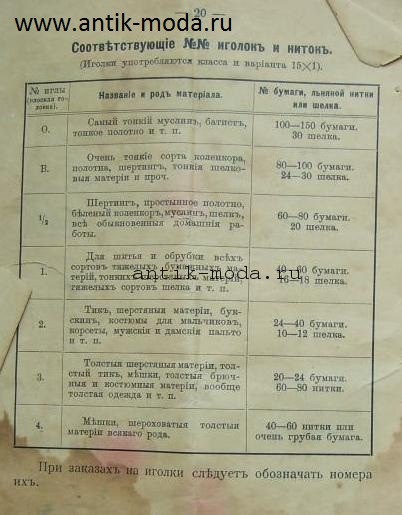 Manual de instrucțiuni pentru mașinile de cusut Singer, antichități și stiluri de îmbrăcăminte