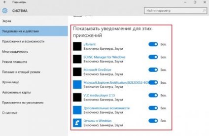 Cum se configurează notificările în Windows 10