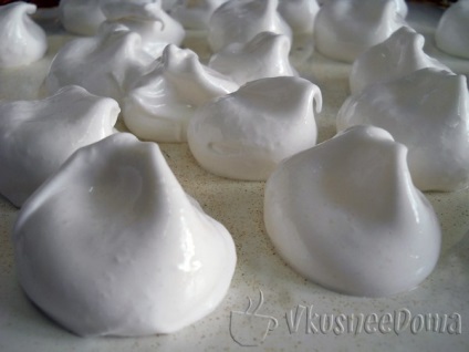 Cum să gătești meringue la domiciliu cu o garanție de 100%