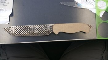 Hogyan készítsünk kést egy fájlból a saját kezünkkel