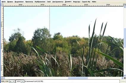 Cum se face o fotografie panoramică într-un editor grafic