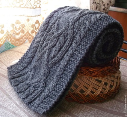 Cum să legați o eșarfă de tip - o planetă de tricotat cum să legați o eșarfă cu ace de tricotat