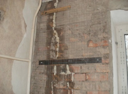 Cum de a repara o fisură în perete, reparați pereții vechi și fundația