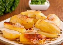 Cartofi cu slănină în cuptor - rețetă cu fotografie