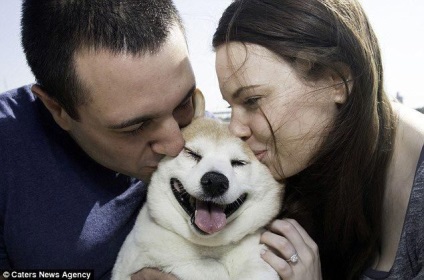 Scorțișoara este cel mai fericit câine din lume