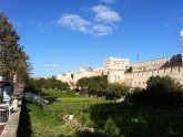 Cetatile zidurilor din Constantinopol (peretii Feodosia) din Istanbul, Turcia