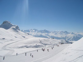 Les arcs (schele de schi) - schema de patinaj, caracteristicile statiunii