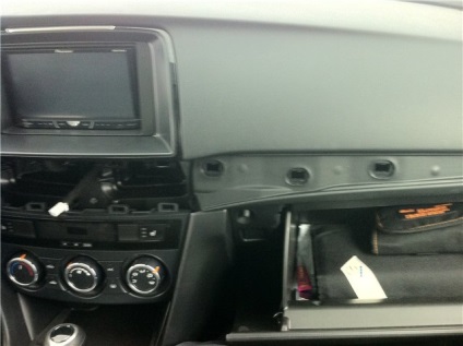 Instalarea Mazda 6 (gj) non-standard