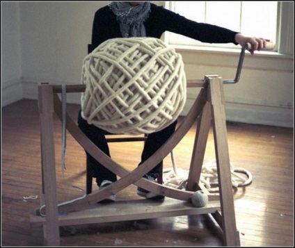 Mobilă tricotată de ace - târg de meșteșugari - manual, manual