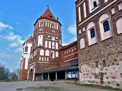 Castelul Mir din Belarus, fotografie a castelului
