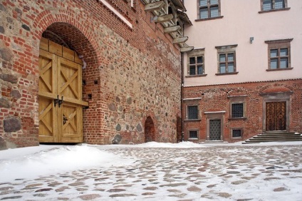 Castelul Mir din Belarus, fotografie a castelului