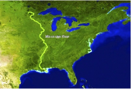 Mississippi, un râu cu un caracter diferit