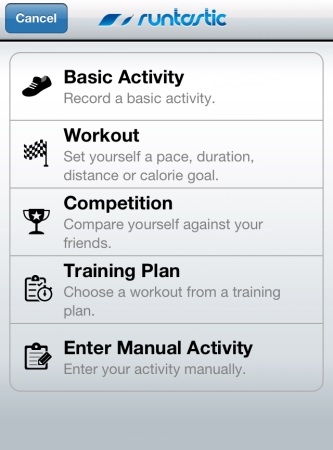Aplicație mobilă pentru jogging și fitness runtastic pro