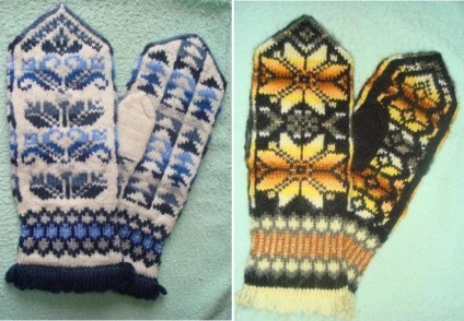 Modă tricotate de mână cu ornament, broderie și model