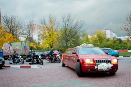 Motocicleta - Motocicleta pentru nunta de la Moscova pe