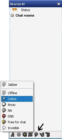 Configurarea unui client jabber utilizând exemplul miranda - jabber - wikipedia la